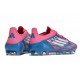 Buty piłkarskie adidas F50 Elite FG Niebieski Biały Różowy