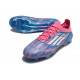 Buty piłkarskie adidas F50 Elite FG Niebieski Biały Różowy
