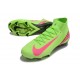 Nike Air Zoom Mercurial Superfly X Elite FG Zielony Różowy