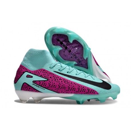 Nike Air Zoom Mercurial Superfly X Elite FG Niebieski Fioletowy Czarny