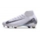 Nike Air Zoom Mercurial Superfly X Elite FG Biały Czarny