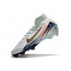 Nike Air Zoom Mercurial Superfly X Elite FG MDS - Błękitny