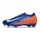 Buty Nike Air Zoom Mercurial Vapor XVI Elite FG Niebieski Pomarańczowy Biały