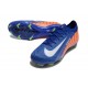 Buty Nike Air Zoom Mercurial Vapor XVI Elite FG Niebieski Pomarańczowy Biały