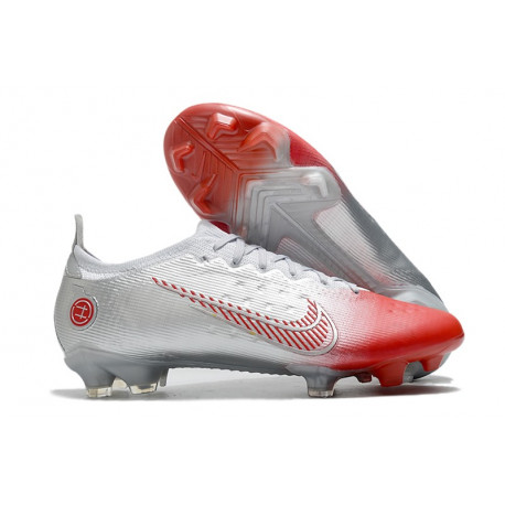 Buty Nike Mercurial Vapor XIV Elite FG Leroy Sané Srebro Czerwony