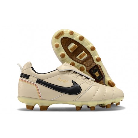Nike Tiempo Legend X Elite R10 FG Beżowy Czarny