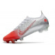 Buty Nike Mercurial Vapor XIV Elite FG Leroy Sané Srebro Czerwony
