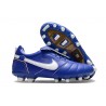 Nike Tiempo Legend X Elite R10 FG Niebieski Biały