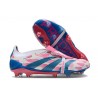 adidas Predator 24 Elite Foldover FG Biały Różowy Niebieski