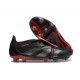 Buty adidas Predator Elite Tongue FG Czarny Czerwony