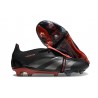 Buty adidas Predator Elite Tongue FG Czarny Czerwony