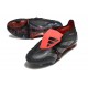 Buty adidas Predator Elite Tongue FG Czarny Czerwony