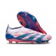 adidas Predator Elite Laceless FG Biały Różowy Niebieski