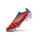 Korki adidas F50+ Elite Laceless FG Czerwony Biały Niebieski