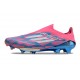 Korki adidas F50+ Elite Laceless FG Niebieski Biały Różowy
