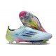 Korki adidas F50+ Elite Laceless FG Niebieski Zawistny