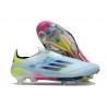 Korki adidas F50+ Elite Laceless FG Niebieski Zawistny