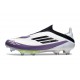 Korki adidas F50+ Elite Laceless FG X Messi Biały Czarny Fioletowy