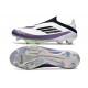 Korki adidas F50+ Elite Laceless FG X Messi Biały Czarny Fioletowy