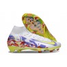 Nike Zoom Mercurial Superfly 10 Elite FG Biały Zawistny Fioletowy