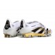 Korki adidas Predator 25 Elite FT FG Biały Czarny Złoto