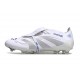 Korki adidas Predator 25 Elite FT FG Biały Srebro Niebieski