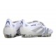 Korki adidas Predator 25 Elite FT FG Biały Srebro Niebieski