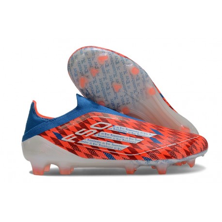 Korki adidas F50 Elite Sznurowadeł FG Czerwony Niebieski Biały