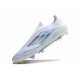 Korki adidas F50 Elite Sznurowadeł FG Biały Niebieski