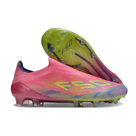 Korki adidas F50 Elite Sznurowadeł FG Różowy Zawistny Fioletowyy