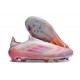Korki adidas F50 Elite Sznurowadeł FG Różowy Biały