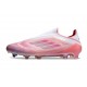 Korki adidas F50 Elite Sznurowadeł FG Różowy Biały