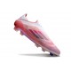 Korki adidas F50 Elite Sznurowadeł FG Różowy Biały