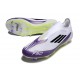 Korki adidas F50 Elite Sznurowadeł FG X Messi Biały Czarny Fioletowy
