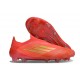 Korki adidas F50 Elite Sznurowadeł FG Czerwony Złoto