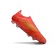Korki adidas F50 Elite Sznurowadeł FG Czerwony Złoto
