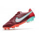 Buty piłkarskie Nike Tiempo Legend 9 Elite FG Czerwony Biały Niebieski