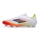 Korki adidas F50 Elite Sznurowadeł FG Biały Czerwony Czarny