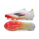 Korki adidas F50 Elite Sznurowadeł FG Biały Czerwony Czarny
