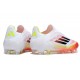 Korki adidas F50 Elite Sznurowadeł FG Biały Czerwony Czarny