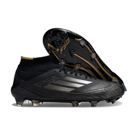 Buty adidas F50 Elite Mid FG Czarny