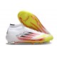 Buty adidas F50 Elite Mid FG Biały Czerwony Zawistny