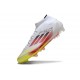 Buty adidas F50 Elite Mid FG Biały Czerwony Zawistny