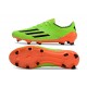 Buty piłkarskie adidas F50 Elite FG Zielony Pomarańczowy Czarny