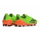 Buty piłkarskie adidas F50 Elite FG Zielony Pomarańczowy Czarny