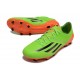 Buty piłkarskie adidas F50 Elite FG Zielony Pomarańczowy Czarny