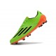 Buty piłkarskie adidas F50 Elite FG Zielony Pomarańczowy Czarny
