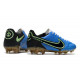 Buty piłkarskie Nike Tiempo Legend 9 Elite FG Niebieski Czarny 