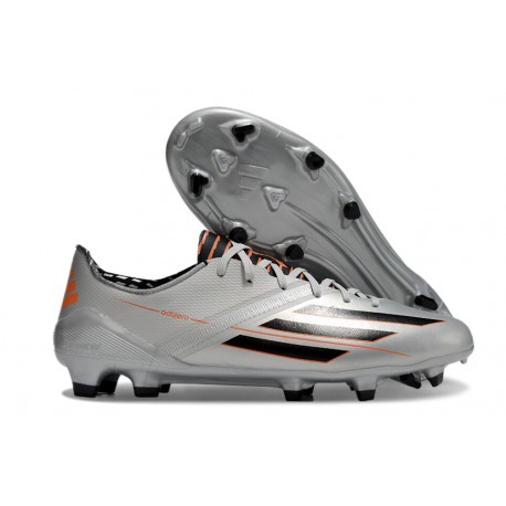 Buty piłkarskie adidas F50 Elite FG Srebro Czarny