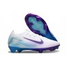 Nike Zoom Mercurial Vapor 16 Elite FG Biały Niebieski Fioletowy